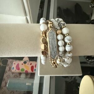 Park Lane White Denver Bracelet